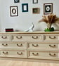 Vintage G-Plan Sideboard Cabinet Upcycle Hand Painted