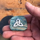 Pagan Triquetra Brooch