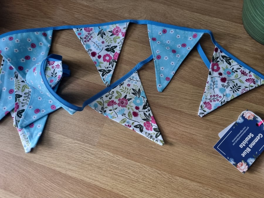 Floral bunting