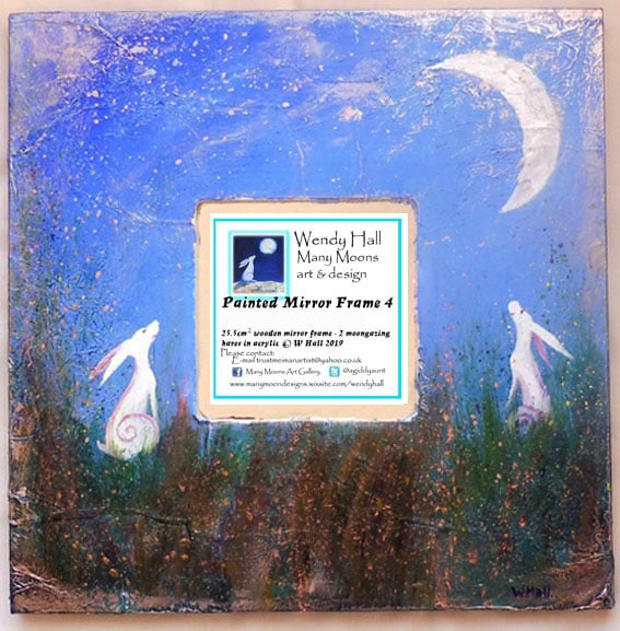 Painted Mirror frame