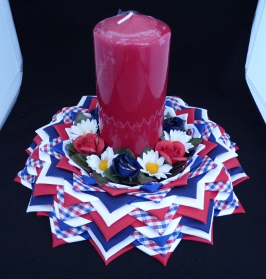 Table Decoration for Queen's Platinum Jubilee Folksy