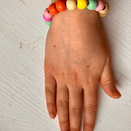 wooden beads bracelet