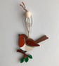 Hanging Robin Decoration - Image 3