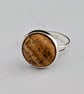 Picasso jasper ring, adjustable - Image 1