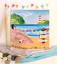Coast Path - printed greetings card - Image 1