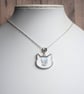 Holographic Cat Pendant Necklace, Cat Lover Gift - Image 5