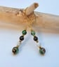 Set of 3 Glass Bead Stacking Bracelets & Optional Earrings, Festival Jewellery - Image 8