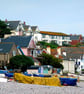 Budleigh Salterton Beach Jurassic Coast Photograph Print