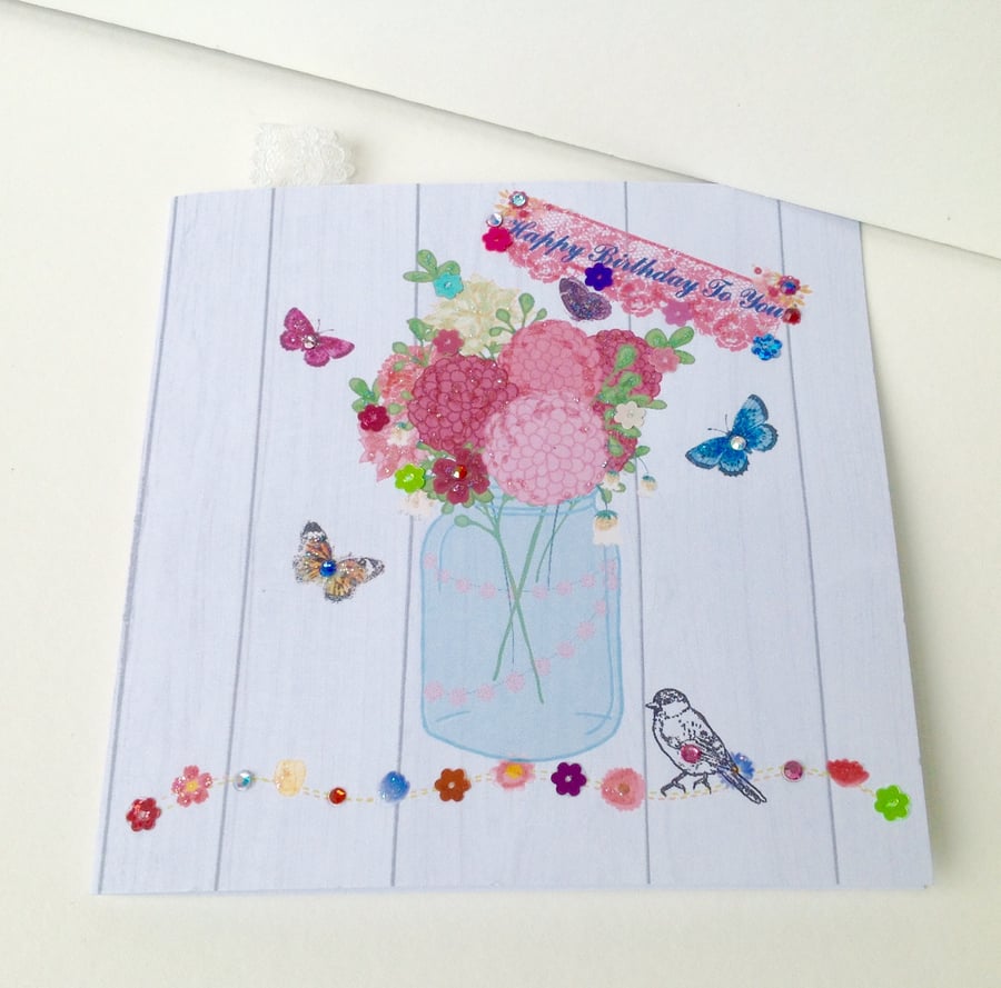 Birthday Card,Greeting Card,Handmade,Can Be Personalised