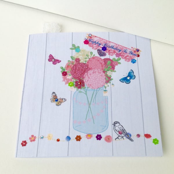 Birthday Card,Greeting Card,Handmade,Can Be Personalised