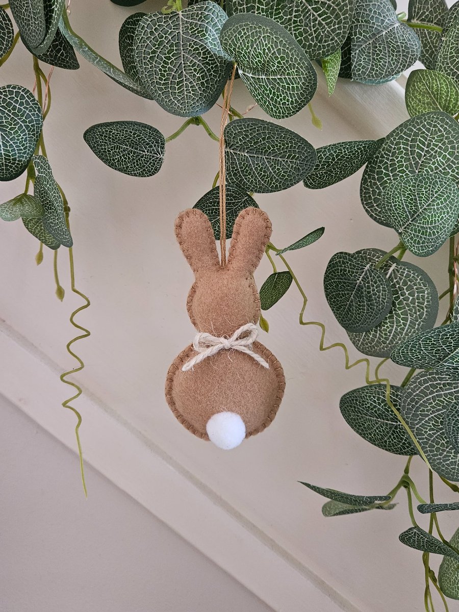 Hanging Felt Bunny