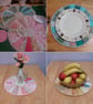 Pink Placemat, Table mat, quilted, patchwork, table centrepiece, home decor - Image 4
