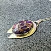 Agate & Sterling Silver Pendant  - CLOSING DOWN SALE!