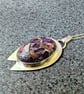 Agate & Sterling Silver Pendant  - CLOSING DOWN SALE!