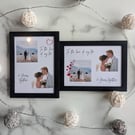 Framed Personalied Photo Custom Gifts Handmade photograph
