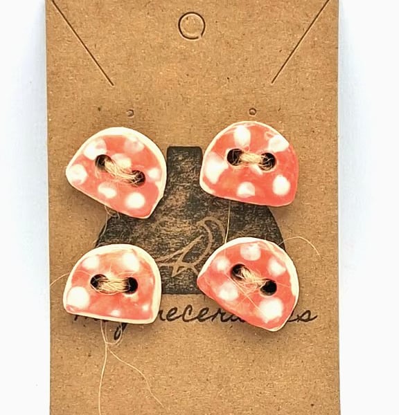 Ceramic buttons 