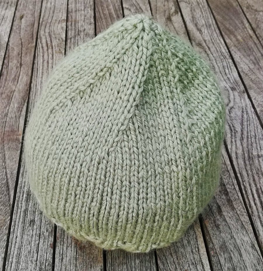 Sage green Pointy Slouchy  - Adult