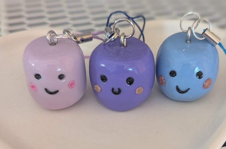 Marshmallow keyring 