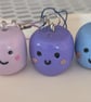 Marshmallow keyring 
