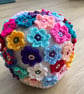 Crochet Spring Flowers All The Way With This Childs Hat (R420) - Image 3