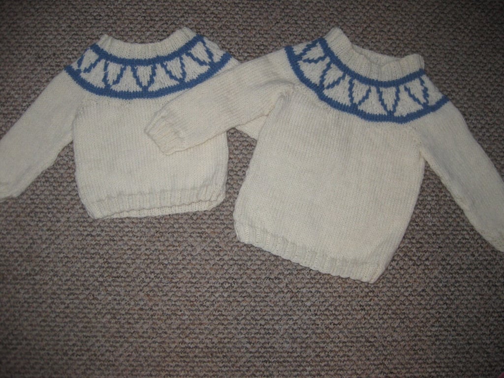 Katie Morag look alike jumper ,Scotland .6-7 years