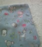 Squirrels, Hedgehogs and Deer on Grey Dribble Bib - Image 2