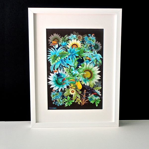 Tropically Toucan A4 Art Print 