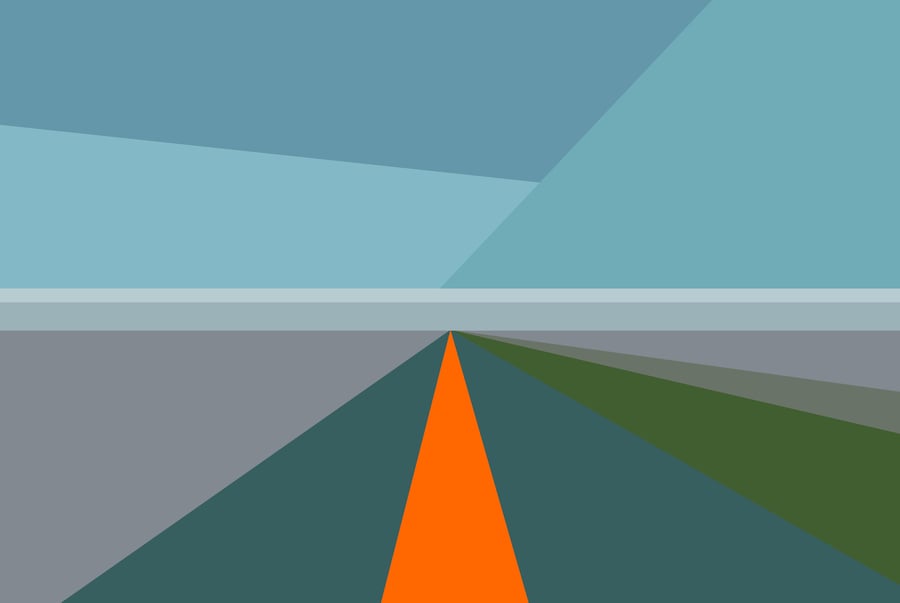 First Flowers Art Print