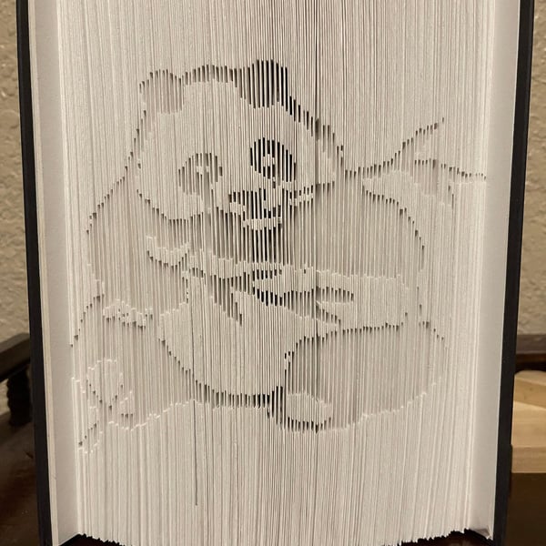 Panda 180 Shadow CUT & FOLD Book Folding Pattern - EMAILED PDF PATTERN