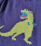 Knitting Pattern for a T-Rex on a Sweater.  Digital Pattern - Image 4