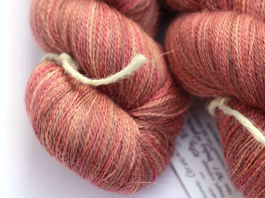 SALE: Cocooning - Silky baby alpaca laceweight yarn