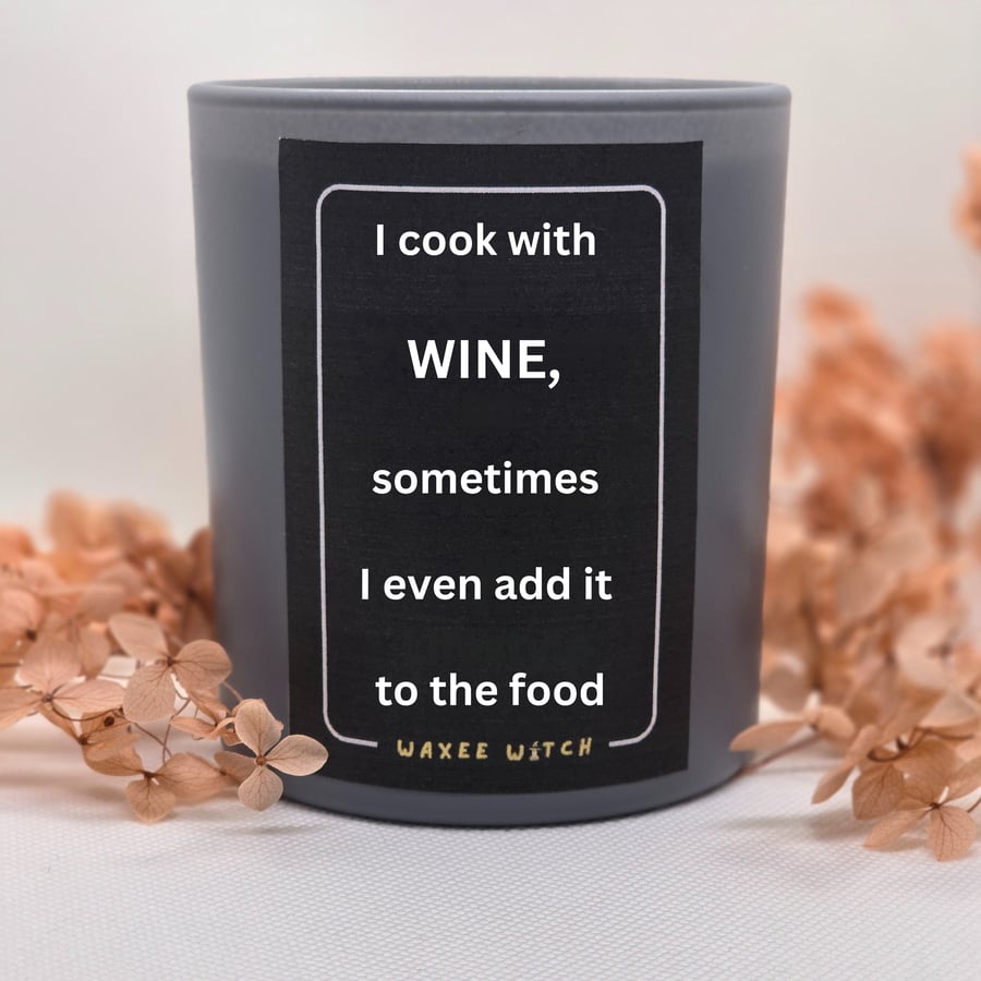 Wine Lover Gift For Her Unique Joke Birthday Present Funny Candle For Friends