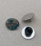 Gardening Club - Garden Themed Badge - Large Resin Topped Pin Badge - Image 2