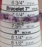 Amethyst chip stretch gemstone bracelet with dragonfly charm - Image 10