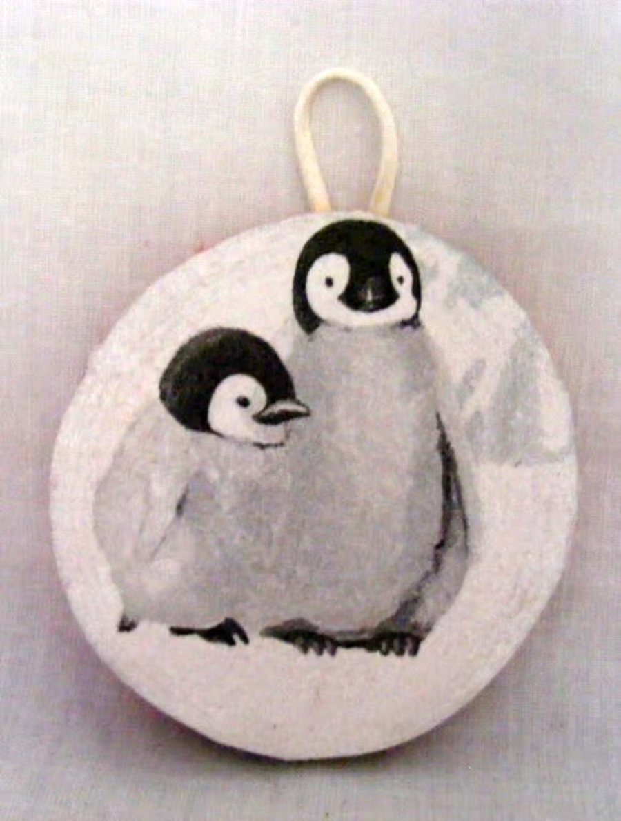  Handmade Penguins Christmas Wall Decoration.