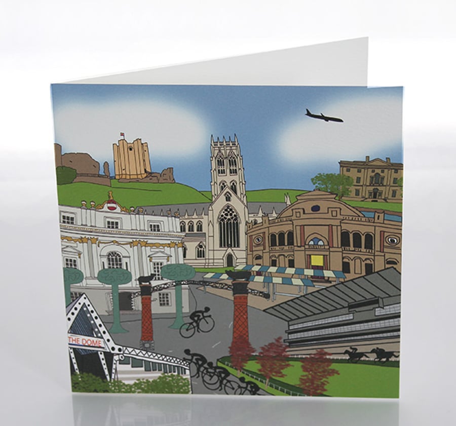 Doncaster greeting card