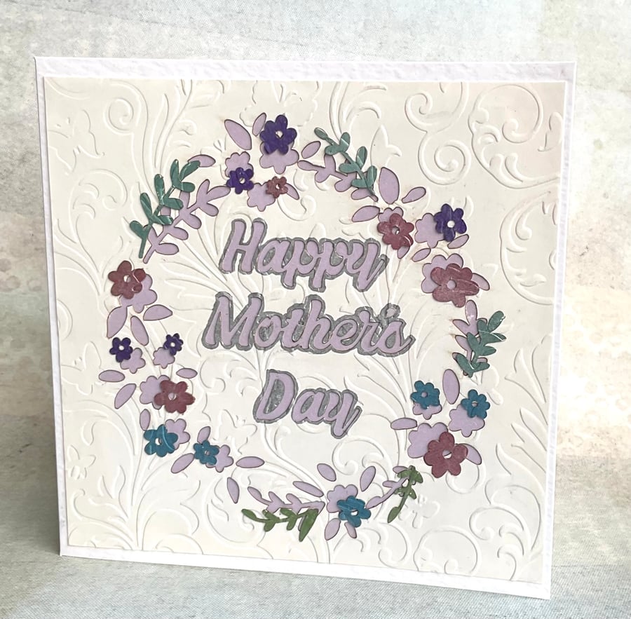 Card. Mothers Day. Handmade Mother’s Day card
