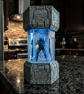 Space Soldier Themed Resin Lamp