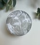 Decoupage Glass Bowl, Cottage Garden, Upcycled - Image 8