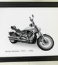 Harley Davidson VRSC VROD - 4x6" or A4 Photo in a Black or White frame - Image 4