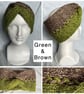Knitted Two Colour Braided Ear Warmer - Image 10