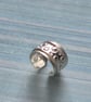 Sterling Silver 925 Circle Pattern Earcuff Artisan Jewellery - Image 8