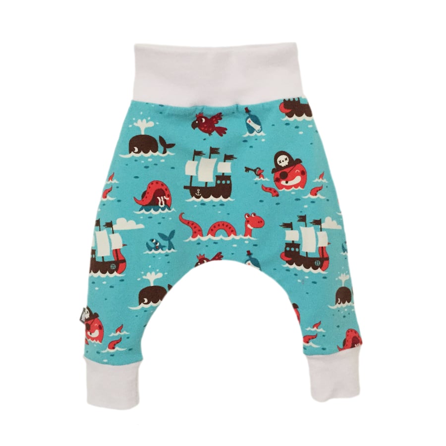 Baby HAREM PANTS Relaxed PIRATES Trousers A GIFT IDEA by BellaOski