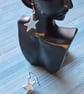 Sterling Silver Dangle Star Earrings  - Image 4