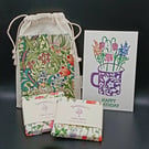 Wildflower Meadow Birthday Gift Aromatherapy Wax Melts with Keepsake Bag & Card