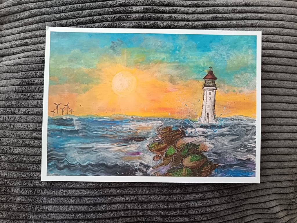 New Brighton: A4 Art Print
