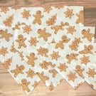 Gingerbread Dog Bandana 