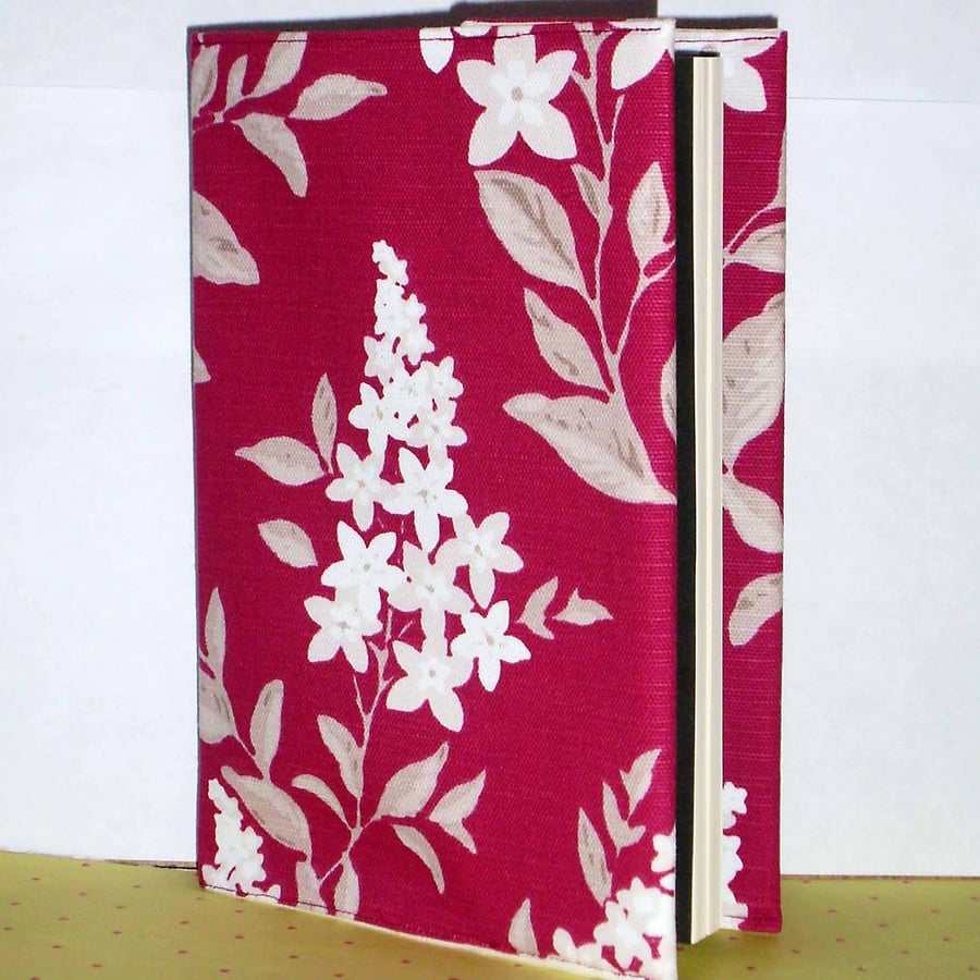 Covered notebook or Journal - Floral