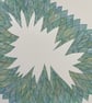 Green blue watercolour pattern  - Image 5