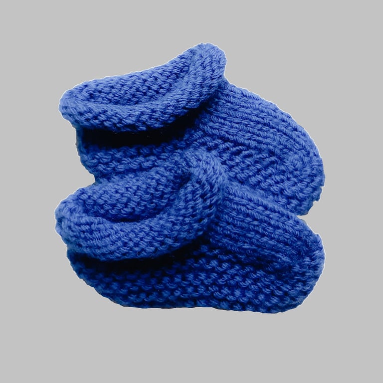 KNITTING PATTERN PDF Baby Smiles Bootees